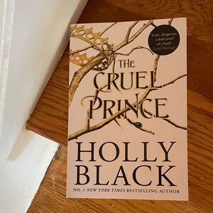 The Cruel Prince by Holly Black.  Paperback